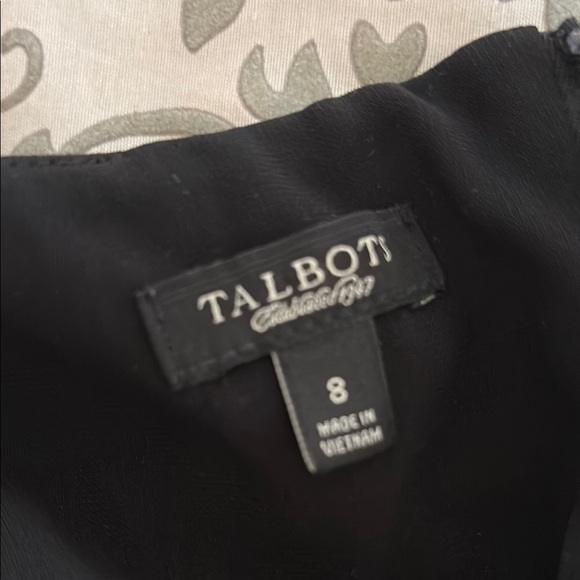 Talbot’s Elegant Black Sleeveless Dress - Picture 5 of 5